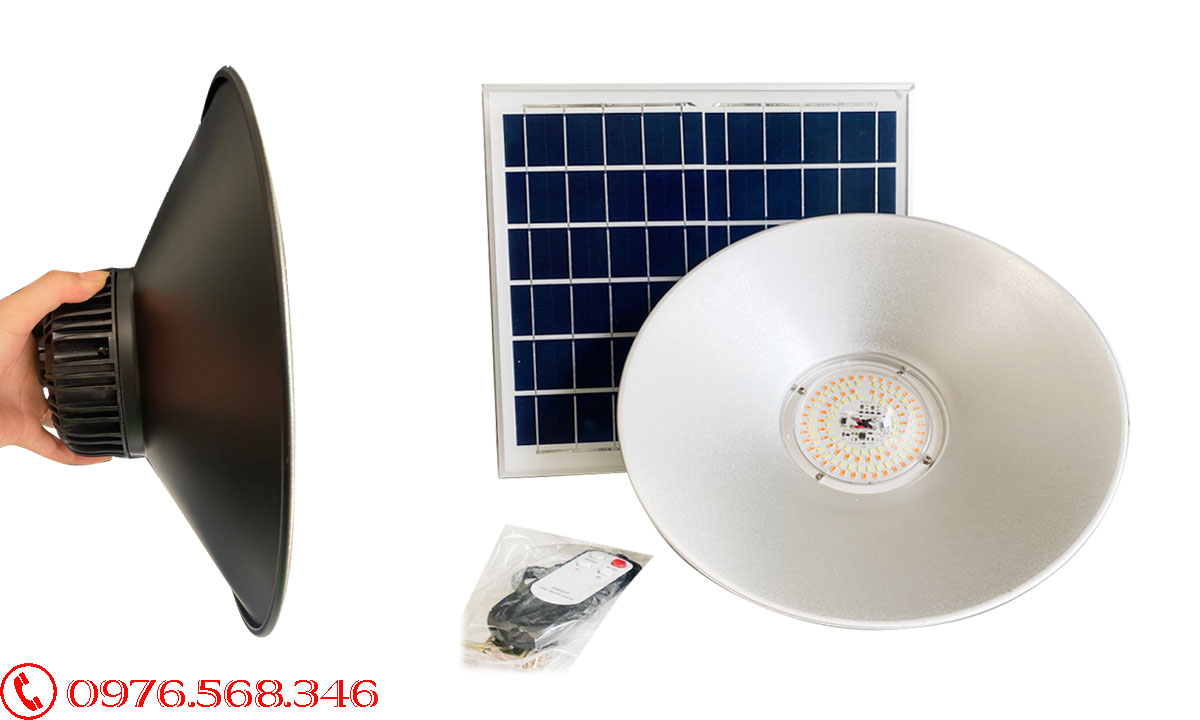 Đèn thả trong nhà năng lượng mặt trời 100w giá rẻ Jindian JD-6128